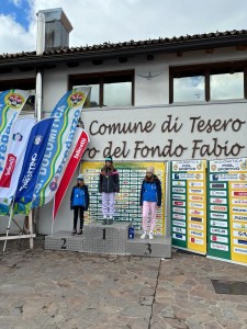 podio U13 femminile Trentini